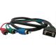 SCSI Cable HPCN 14 Pin to 3RCA Male Cable
