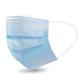 blue color ce certified disposable 3 ply earloop non woven face mask