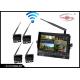 2.4G Wireless Transmitting Bus Rear View Camera , Wireless Remote Backup Camera
