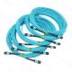 Compact MPO / MTP Fiber Optic Patch Cord OM3 Fiber Optic Patch Cable