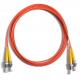 62.5/125 Duplex orange Fiber Optic Patch Cord , 5Mtrs PVC cable