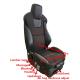Air Suspension Heating Bus Driver Seat Slidable 545mm Width