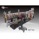 High Load Plastic Film Extrusion Machine / Twin Extruder Machine VOC Technology