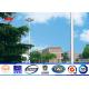 30M 12 lights High Mast Pole with 300kg rasing system for football field