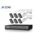 Home security 1080P 6 Channel Dvr Camera System 2MP With Hard Drive