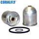 TS 16949 57GC2134A CORALFLY Oil Filter For Industrial Vehicles