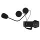 Double Lens Flip Up Intercom Motorcycle Bluetooth Ear Plugs Earbuds Earphones With Microphone