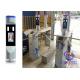 Workplace Entry Tripod Turnstile Gate Non Contact Face Recognition With Body Temperature Measure