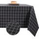 Party  Black Plaid Nordic Cloth Oilcloth Disposable Easter Tablecloth
