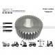 SA7117-30240 Smooth Gear Meshing EC210 Excavator Travel 2 Stage Planetary Gear