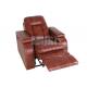Premium Genuine Leather Home Theater Seating Sectional Recliner Fireproof