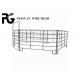 Round Pipe Galvanized Cattle Rail Fencing 1.6m Height