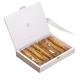 Unfinished Cigar Packaging Box Recyclable Reusable Cusomized Sizes