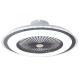 Fashionable Modern Remote Control Deluxe Led Ceiling Strip Hanging Light with Fan