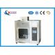 IEC 60695 Stainless Steel Needle Flame Testing Equipment / Pin Flame Test Chamber