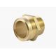 Non Fading OEM Brass Machining Parts Pollution Free