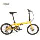 Portable 20 Aluminium Alloy Road Folding Bike with Front and Rear V Brake System