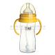 2015 BPA Free Fashionable Design Wide-Neck Cute 10oz PP Baby Feeding Bottle