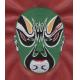 Custom Embroidery Digitizing Face book Beijing Opera Facial Masks Zhuwen Yaguanlou WIK004