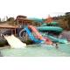 Fiberglass Cannon / Sleigh Water Slide , Outdoor Water Park Slides