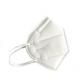 White KN95 Disposable Masks Antiviral Respiratory Protection For Adults