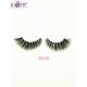Flexible Wispy Long 3D Mink Eyelashes Lightweight Attractive For Bridal