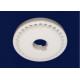 Al2O3 / Alumina Zirconia Ceramic Insulation Washer Parts High Toughness