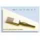 Plastic handle pure natural bristle Chinese bristle synthetic mix paint brush No.3002