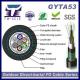 GYTA53 24 Core Double Armoured Double Sheath anti-UV PE jacket Fiber Optic Cable For Duct Burial