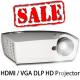 Digital 3D DLP Projector Clear Image Video Projecteur 10000:1 Contrast Good HDMI Beamer
