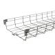 Ss304 Wire Mesh Cable Tray 100mm Stainless Steel Basket Tray Powder Coating