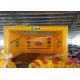Yellow Outdoor Or Indoor Inflatable Squash Sport Games Airtight For Adults