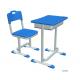 Fixed Height 76 Cm HDPE Study Desk With Groove For Pen / School Classroom Furniture