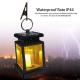 Soft Effect Automatic Lighting Solar Candle Lanterns For Garden Retro Style Design