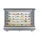 4 Adjustable Layers Supermarket Display Chiller Commercial Refrigerator For Vegetable