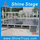 Assembly performance aluminum event stage for sale