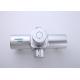 Double Switch Thermostatic Tempering Valve 38 Degree Copper For Solar Shower System