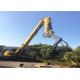 3000rpm Q345 Steel Plate Pile Driver Excavator Vibro Hammer With Long Boom