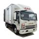 Hot Sales New Model JAC 4x2  6Tons Refrigerator Truck Freezer Low Temperature Box