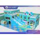Toddler Ocean Theme Indoor Playground With Slide And Obstacles