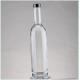 Clear Empty Hot Stamping Super Flint Glass Liquor Bottles with Cork 75cl Capacity 750ml