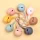 Colorful Custom Print Silicone Dummy Holder Case Phthalate Free Infant Nipple Clip