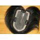 8 Inch Straight Chinese Human Lace Top Closure Toupee / Black Hair Weave