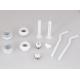 Painted Radiator Mounting Accessories 11 In 1 Set 1/2 3/4