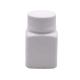 Industrial Pharmaceutical HDPE 30cc Square Plastic Pill Capsule Bottle with Screw Cap