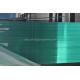 Green Interior Decorative Tempered Safety Glass , Large Tempered Glass Wall Panels