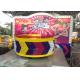 Simple To Operate Crazy Fair Rides , Colorful Led Lights Mini Tagada Disco