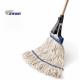 Telescopic Cotton Cleaning Mop 107-178cm Length Aluminum 4PLY Cotton Yarn Mop