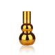 Luxury Uv Golden Gourd Shape Empty Roll On Perfume Bottles 50ml 100ml