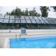 Flat plate solar collector for swimming pool heating